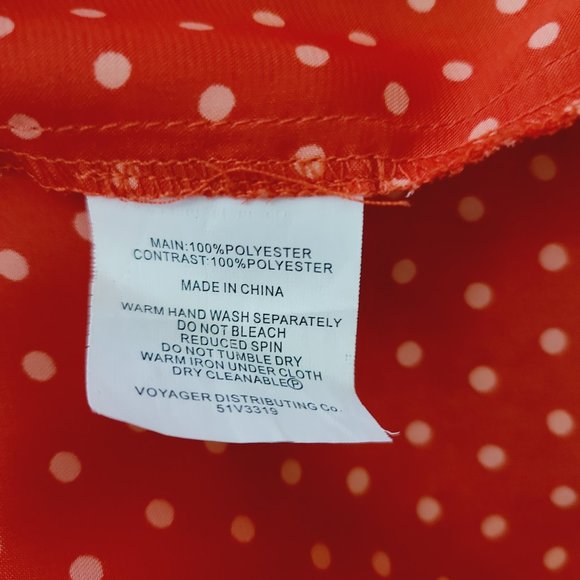 Hi There From Karen Walker Polka Dot Peter Pan Top - Picture 5 of 5